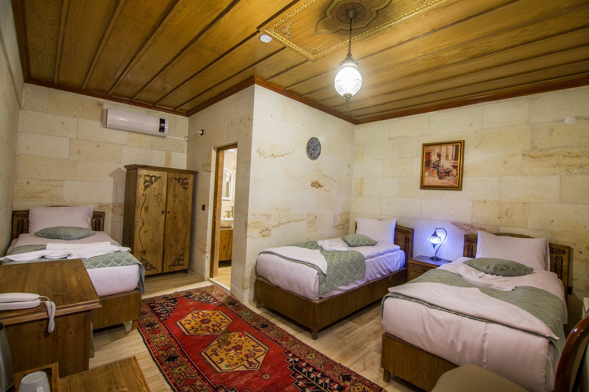 Cappadocia Ozbek Stone House Hotel Гьореме Екстериор снимка